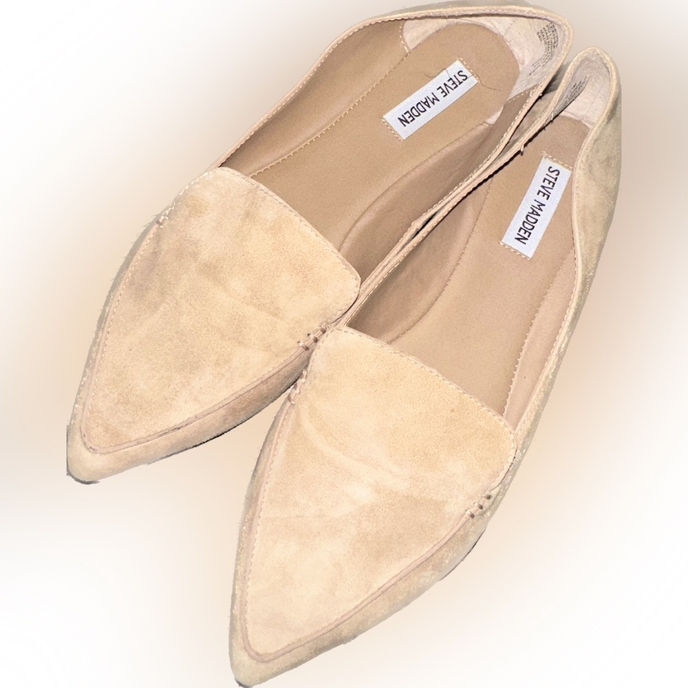 Steve Madden Feather Pointed Flats Loafers size 11 M - Picture 8 of 10